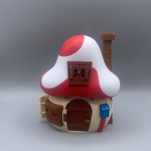 Papa Smurfs Mushroom Foldable Plastic House 2009 PEYO